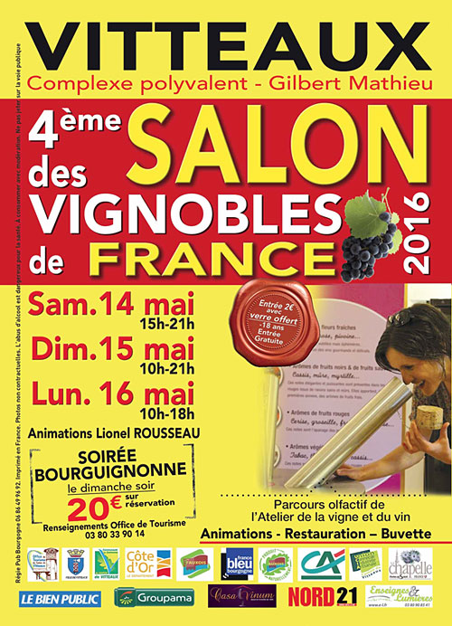 Salon des vignobles de France parcours olfactif vins